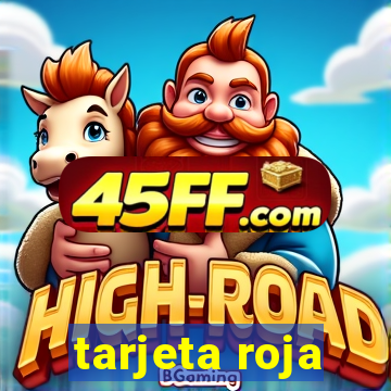 tarjeta roja